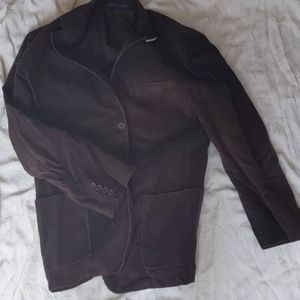 Club room brown corduroy blazer